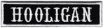 Hooligan stoffen opstrijk patch embleem #2, Ophalen of Verzenden, Nieuw