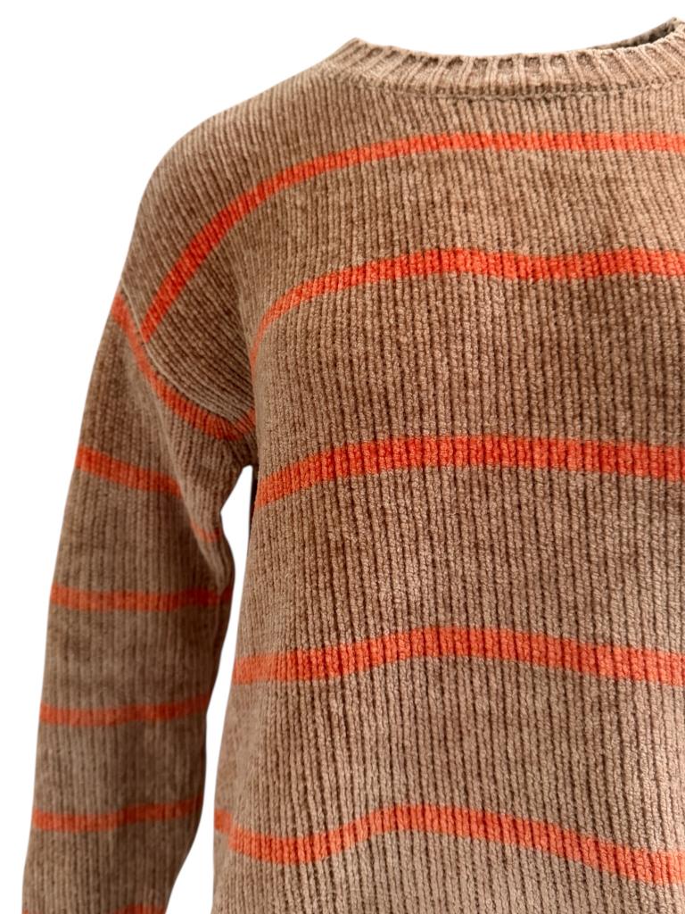 Yaya trui S, Bruin, Ophalen of Verzenden, Zo goed als nieuw