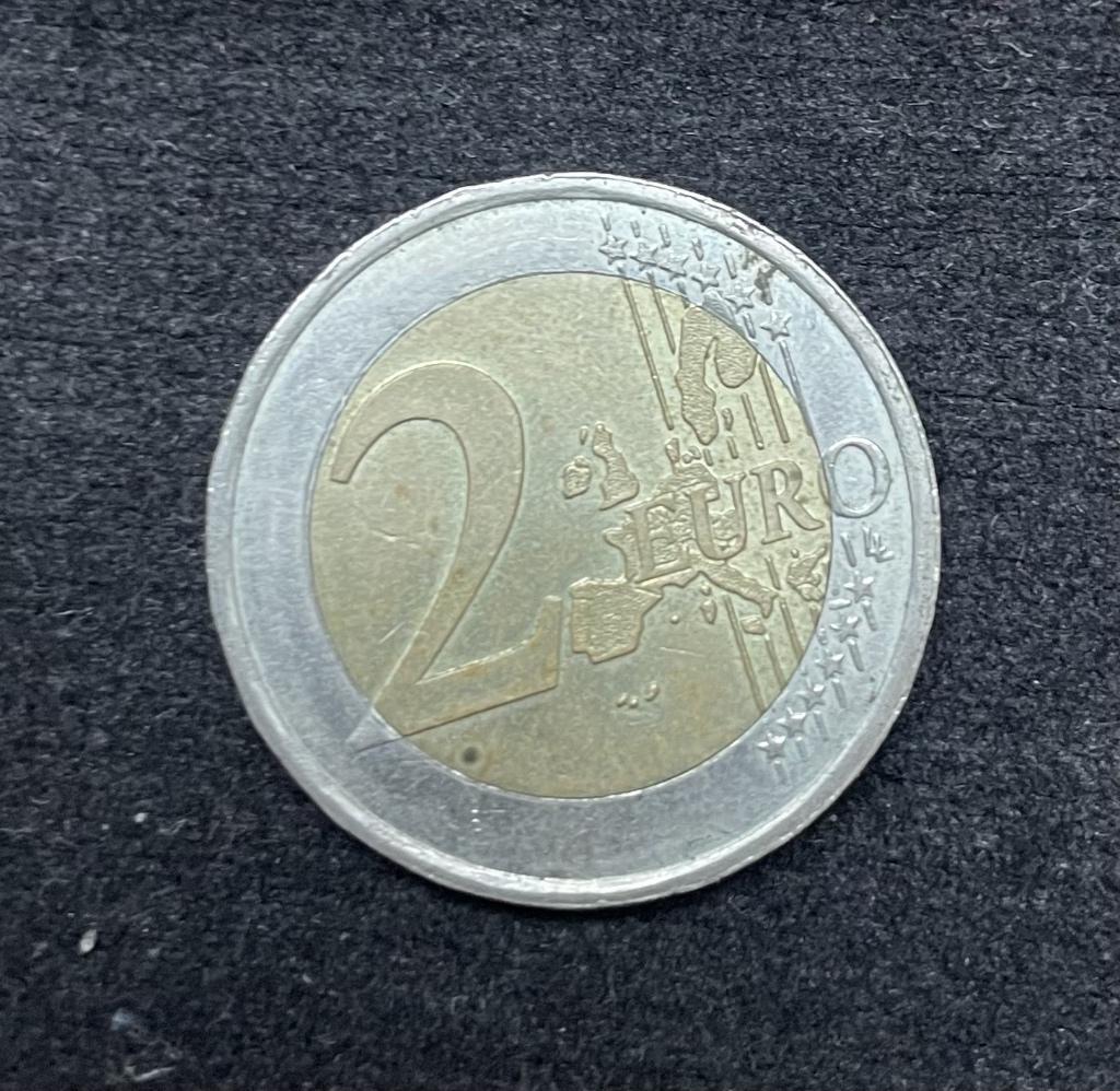 2 Euromunt 1999 Frankrijk muntslagfout, Postzegels en Munten, Munten | Europa | Euromunten, Ophalen of Verzenden, Frankrijk, 2 euro