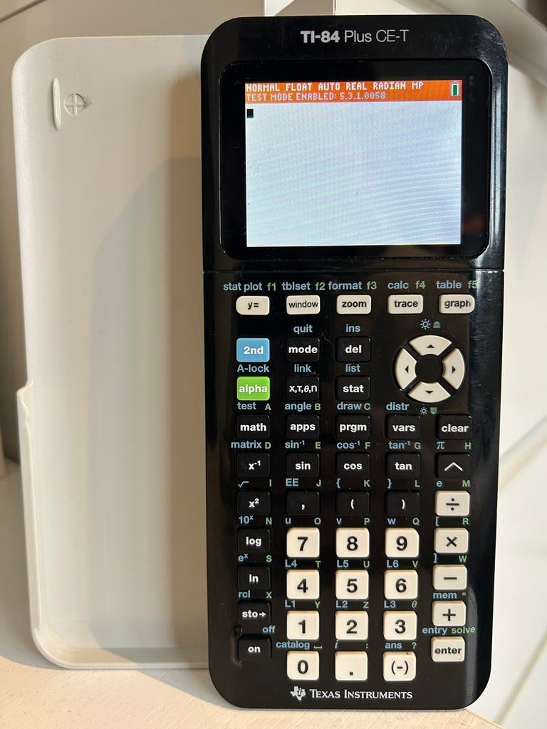 TI-84 Plus CE-T — Grafifsche rekenmachine, Diversen, Rekenmachines, Ophalen of Verzenden, Grafische rekenmachine, Gebruikt
