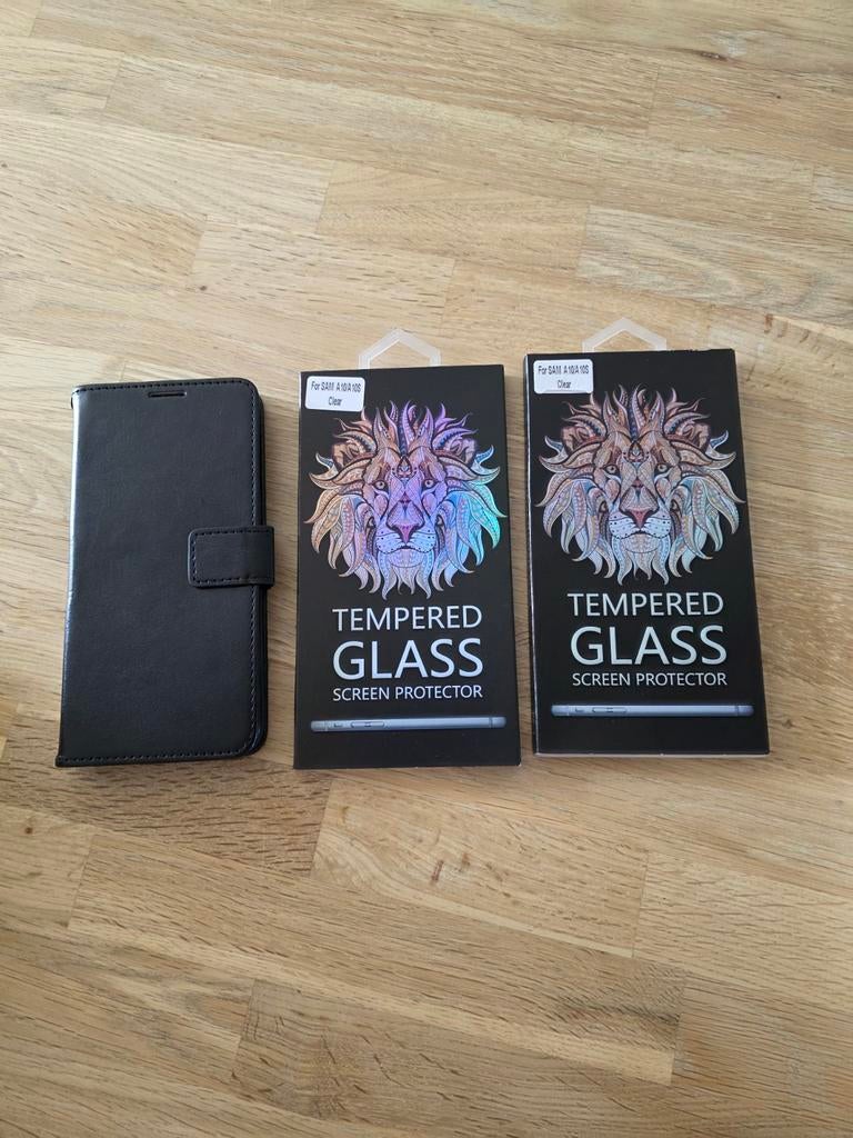 Telefoonhoesje Samsung A10 en 2x tempered glass, Ophalen of Verzenden, Nieuw