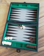 Backgammon deluxe koffer, Een of twee spelers, Ophalen of Verzenden, Zo goed als nieuw