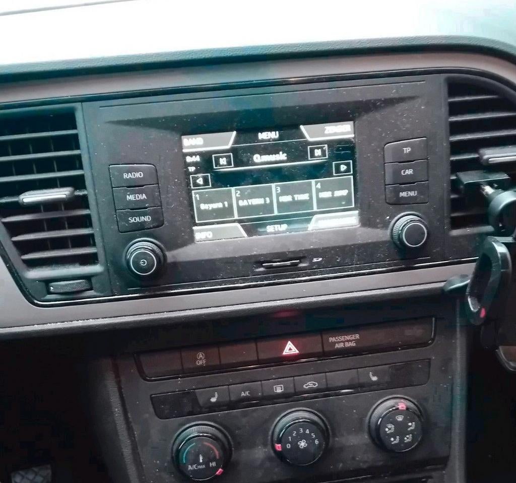 Originele SEAT LEON voor 5F1 AUTORADIO Z.G.A.N  (media unit), Ophalen of Verzenden, Zo goed als nieuw