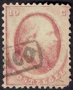 Nederland 1864, Koning Willem III, 10 cent., Postzegels en Munten, Postzegels | Nederland, Verzenden, T/m 1940, Gestempeld