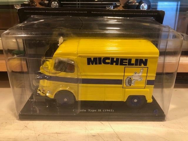 1:24 Citroen H Bus Michelin Hachette Nieuw, Hobby en Vrije tijd, Modelauto's | 1:24, Ophalen of Verzenden, Nieuw, Bus of Vrachtwagen