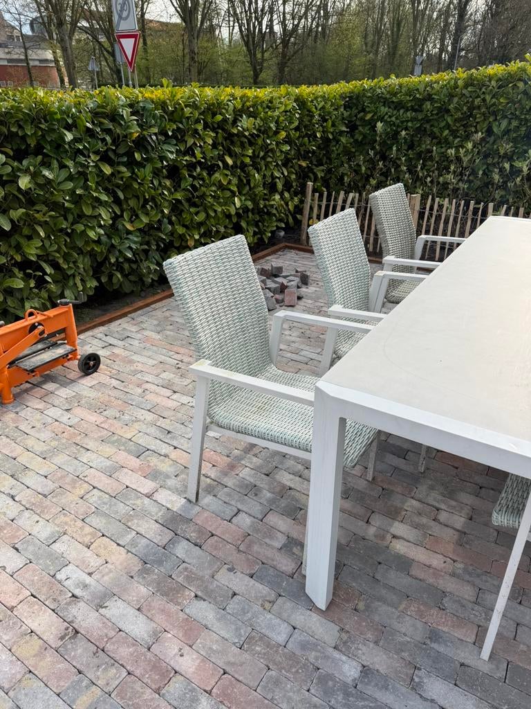 Tuinset 6 Personen, Ophalen, Zo goed als nieuw