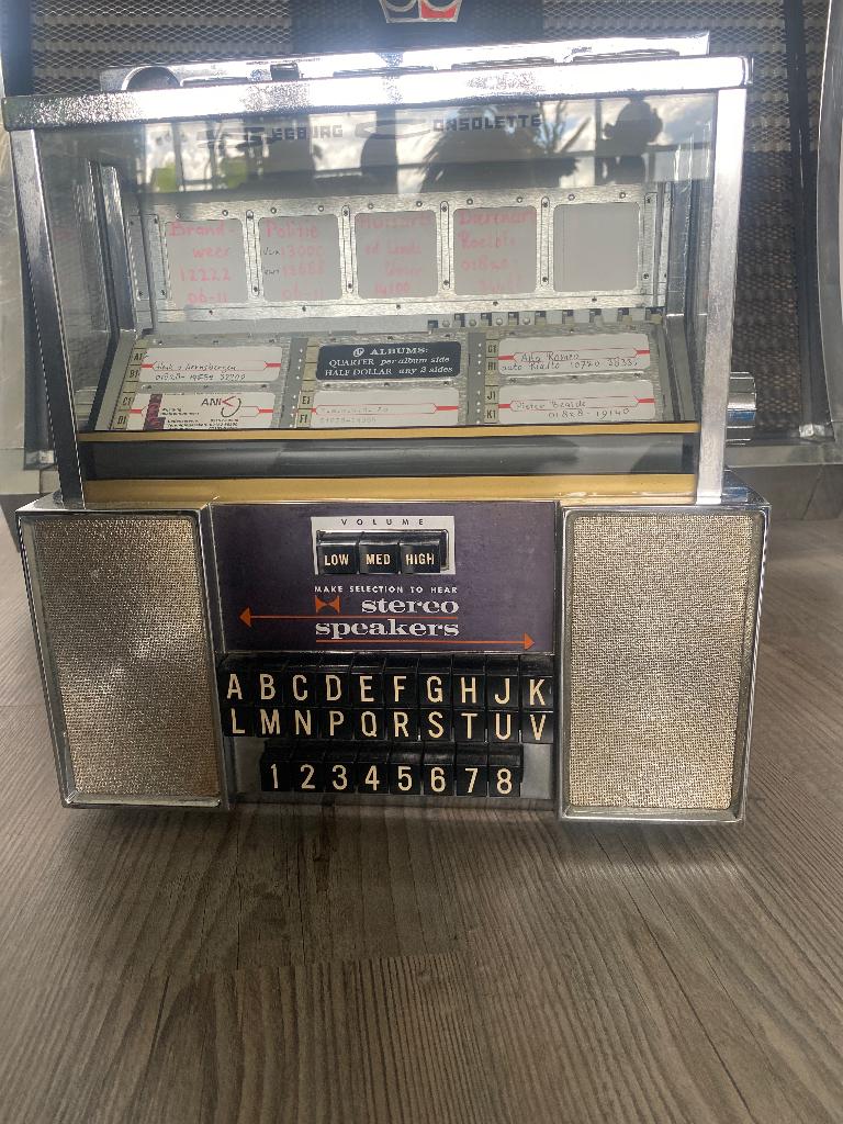 Seeburg SCI Wallbox Consolette, Ophalen of Verzenden, Zo goed als nieuw, 1950 tot 1960, Seeburg