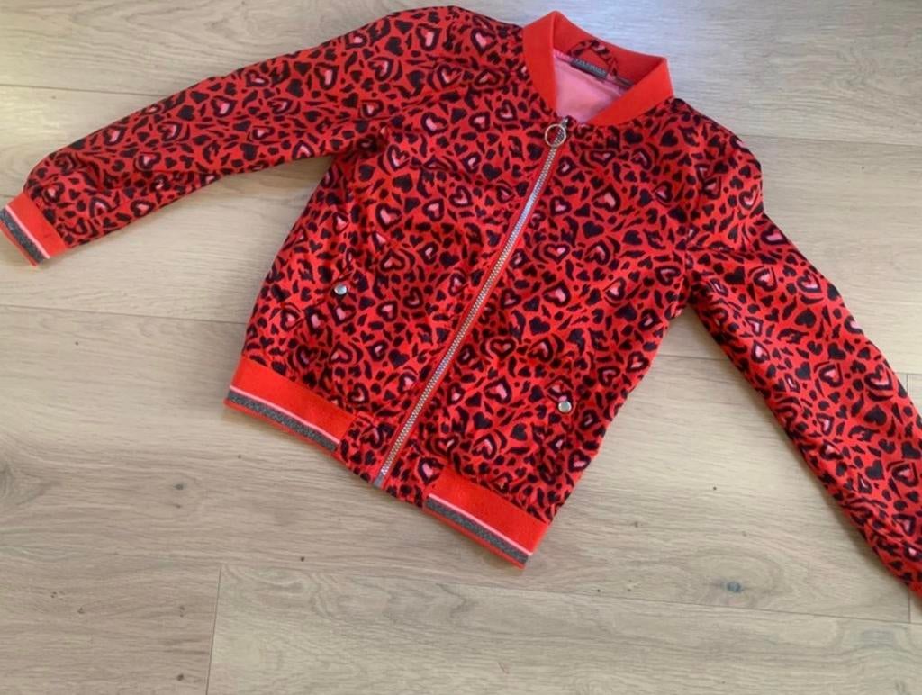 Zomerjas maat 140, Kinderen en Baby's, Ophalen of Verzenden, Gebruikt, Meisje, Jas