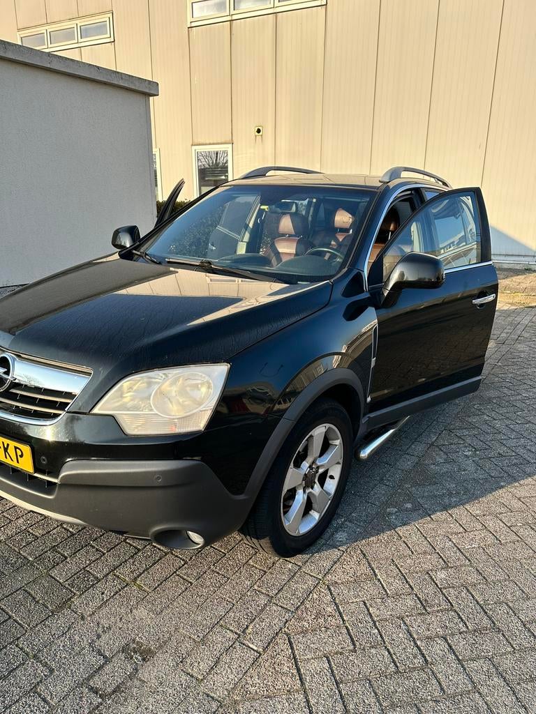 Opel Antara 3.2 24V AUT 2007 Zwart, Auto's, Opel, Automaat, 3195 cc, 227 pk, 2000 kg
