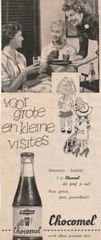 Retro reclame 1959 Nutricia Chocomel voor damesvisite, Verzenden, Overige typen