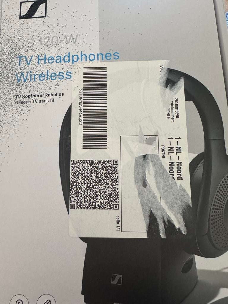 Sennheiser TV Hoofdtelefoon Draadloos, Audio, Tv en Foto, Koptelefoons, Sennheiser, Ophalen of Verzenden, Zo goed als nieuw, Over oor (circumaural)