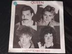 Queen - i want to break free, Cd's en Dvd's, Vinyl Singles, Ophalen of Verzenden, Zo goed als nieuw, Pop