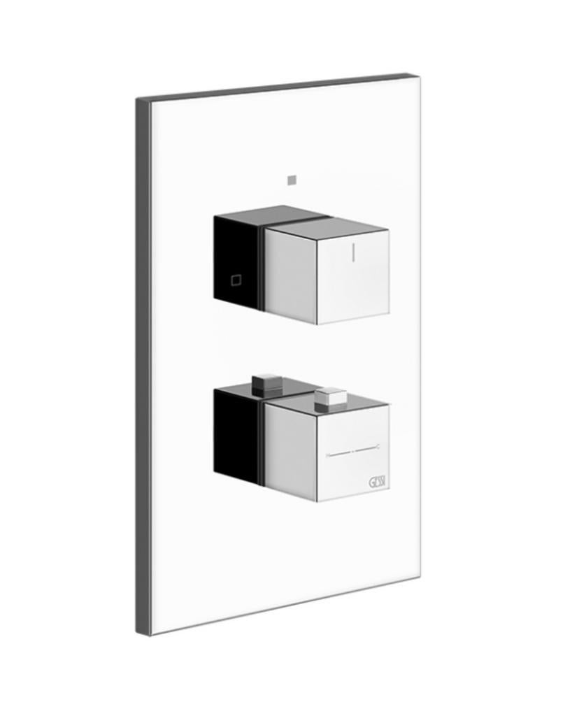 Gessi Thermostatische 2-weg inbouwdeel Chroom Nieuw compleet, Doe-het-zelf en Verbouw, Sanitair, Ophalen, Nieuw, Chroom, Kraan