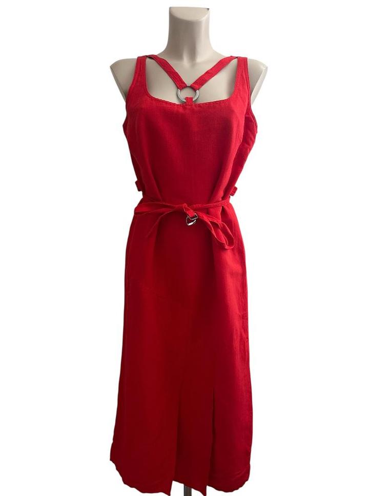 Marella jurk M, Kleding | Dames, Jurken, Zo goed als nieuw, Wit, Onder de knie, Ophalen of Verzenden