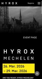 Hyrox Mechelen | Doubles Mixed | Zaterdag, Tickets en Kaartjes, Evenementen en Festivals, Twee personen