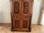 Prachtige Barok TV Kast met Inlegwerk, Ophalen
