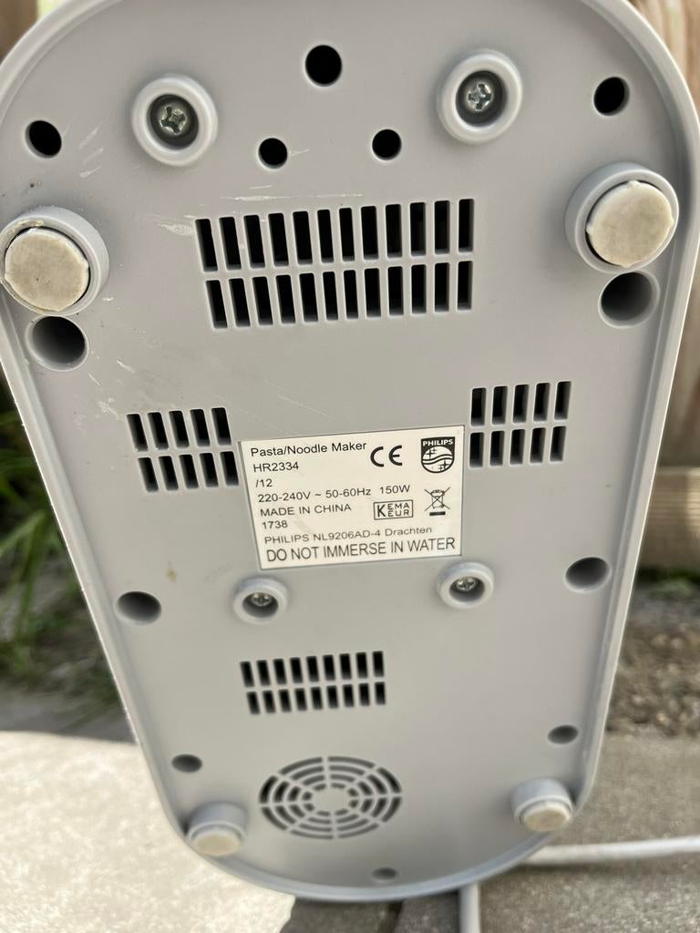 Philips Pastamaker HR2334/12 + opzetstukken | nette staat, Ophalen of Verzenden, Gebruikt