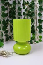 Vintage groene Ikea tafellamp, Huis en Inrichting, Lampen | Tafellampen, Gebruikt, Ophalen of Verzenden, Glas, Minder dan 50 cm