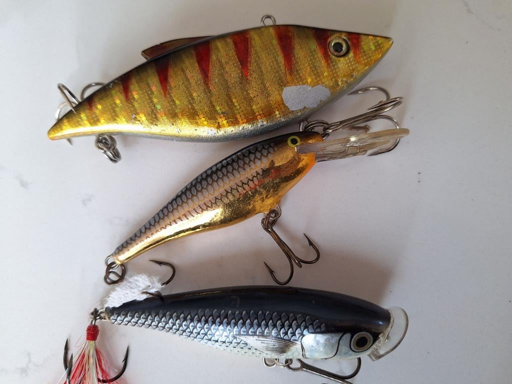 Rapala kunstaas plug crackbait popper, Ophalen of Verzenden, Overige typen