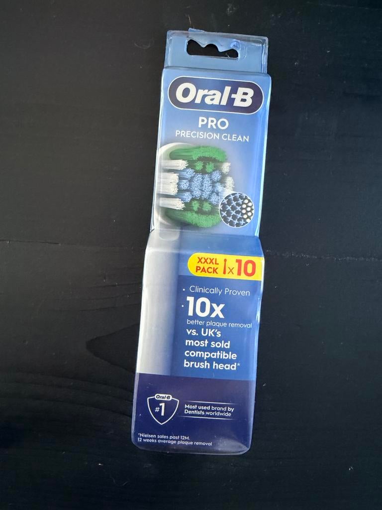 Oral-B opzetborstels Precision Clean - 9 stuks nieuw, Ophalen of Verzenden, Nieuw, Opzetborstel