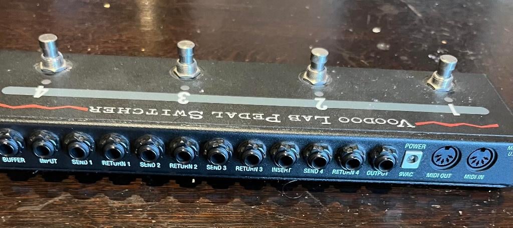Voodoo Lab Pedal Switcher, Muziek en Instrumenten, Ophalen of Verzenden