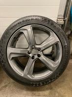 20 inch audi q5 met 255/45/20 continental, Ophalen, Gebruikt, 255 mm, Band(en)