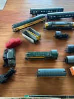 Modelspoorbaan met locs en wagons - werking onbekend, Overige merken, Gelijkstroom of Wisselstroom, Ophalen of Verzenden, Analoog