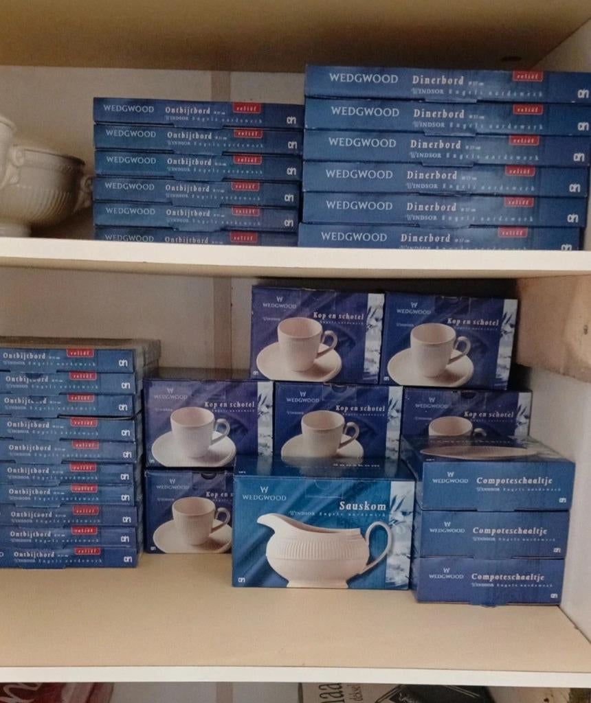 Nieuw Wedgwood Windsor servies - Diverse onderdelen, Nieuw, Ophalen of Verzenden, Wedgwood, Aardewerk
