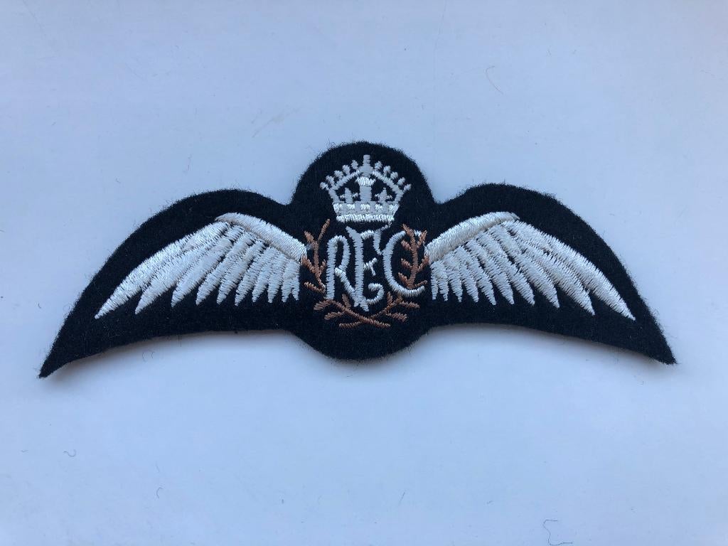 Wing stof RFC dt Royal Flying Corps, Verzenden, Luchtmacht, Engeland, Embleem of Badge