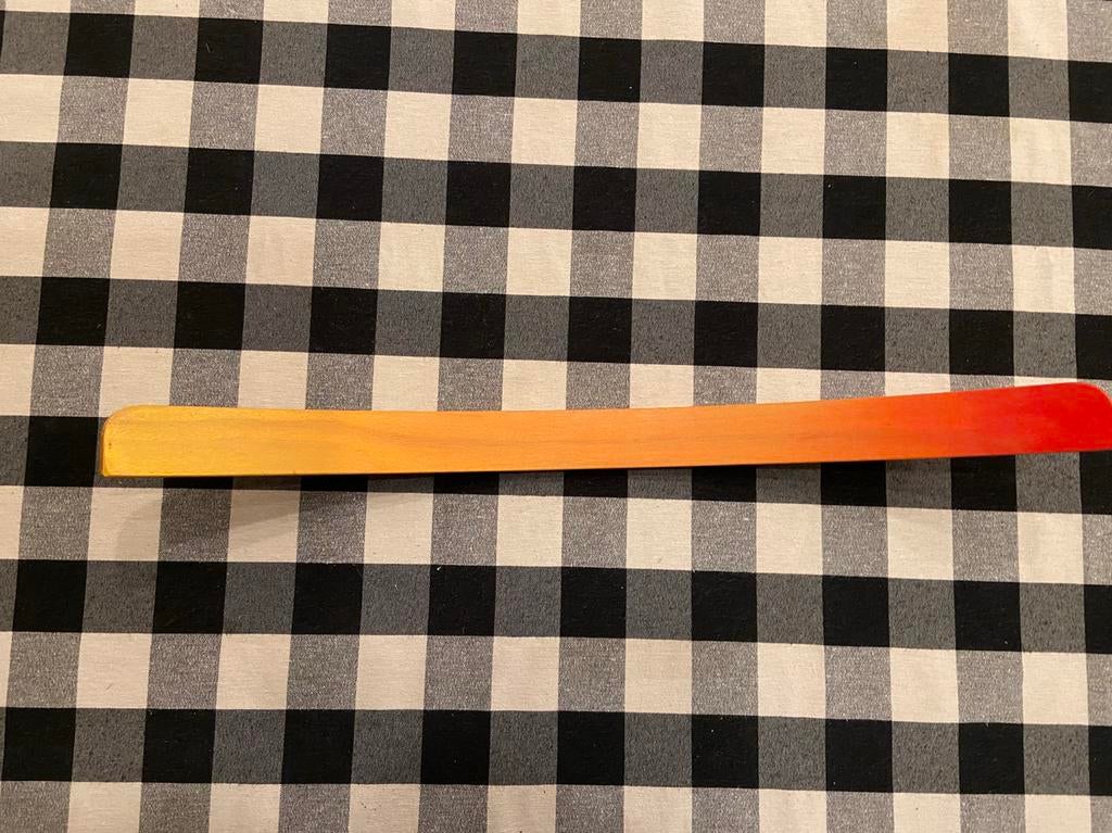 Seizoenstafel houten kaartenhouder 48 cm, Ophalen of Verzenden, Zo goed als nieuw