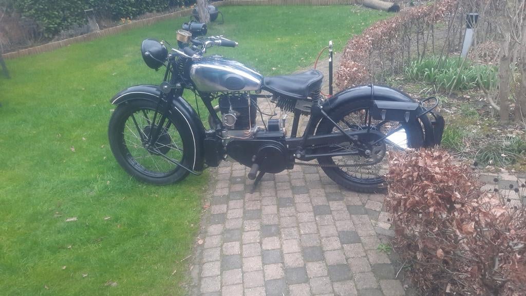 Matchless Silver Arrow 1930, 2 cilinders, 398 cc
