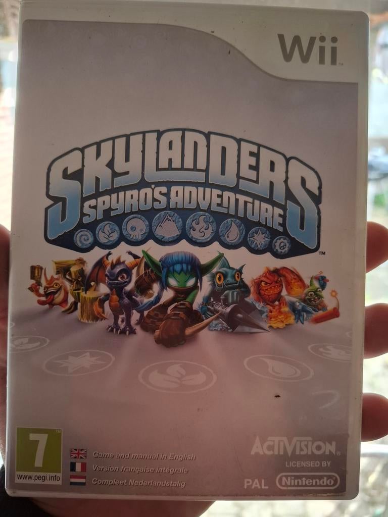 Skylanders Spyro's Adventure Wii Game - Retro Avontuur, Avontuur en Actie, Gebruikt, 1 speler, Ophalen of Verzenden