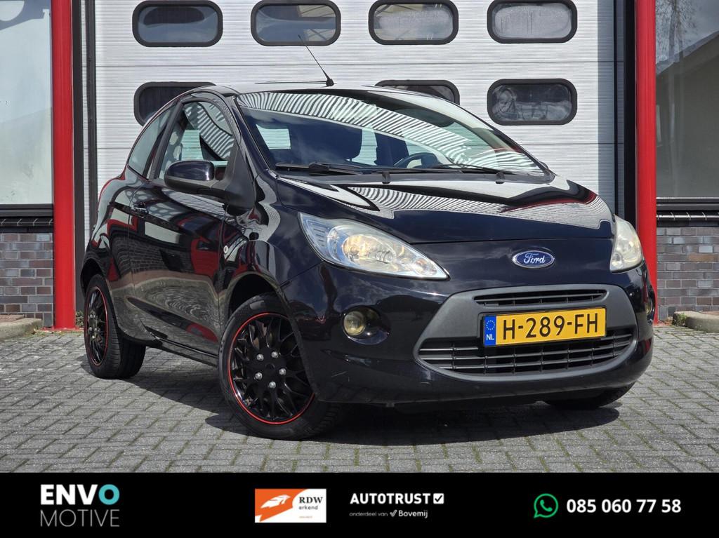 Ford Ka 1.2 Limited Airco/AUX/Lange APK/Stuurbekrachtiging, Auto's, Ford, Voorwielaandrijving, Stof, Gebruikt, 4 cilinders