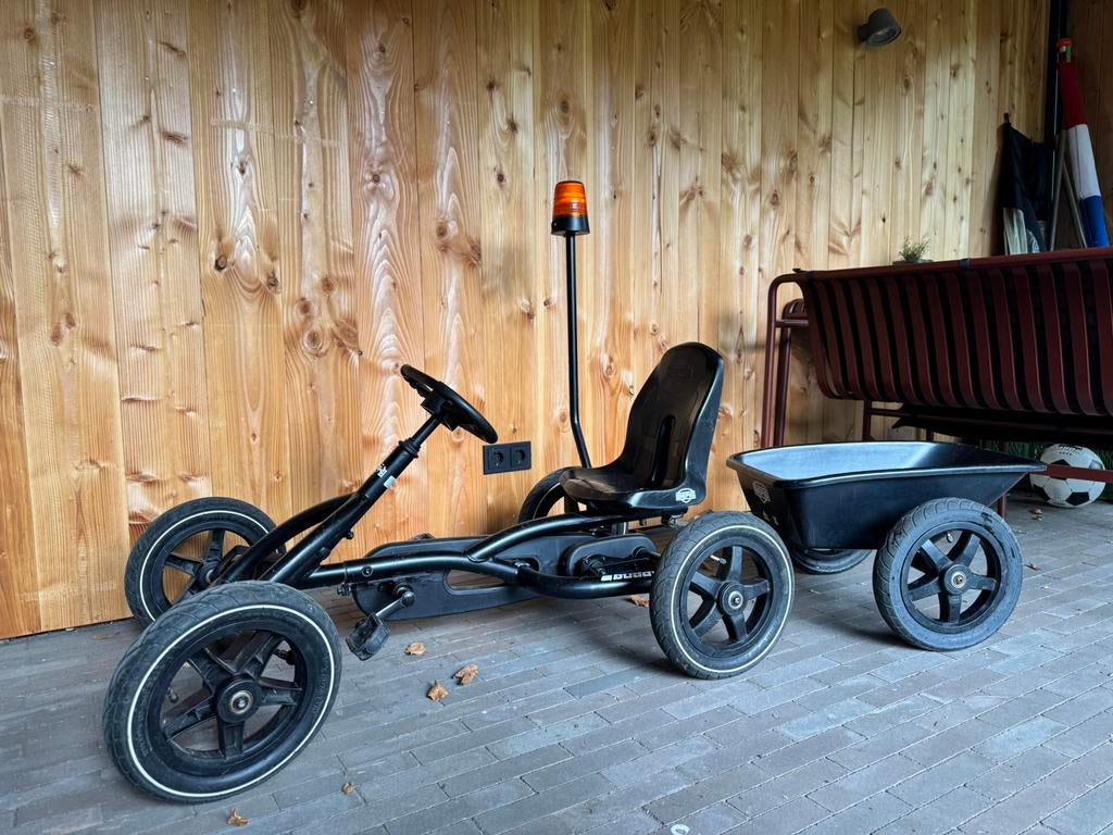 Berg Buddy skelter met kar en zwaailicht, Ophalen, Gebruikt, Berg, Met kar of aanhanger