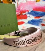 Gucci meisjes roze zijden haarband met kristallen NIEUW, Gucci, Nieuw, Gucci EU, Customercare@gucci.com