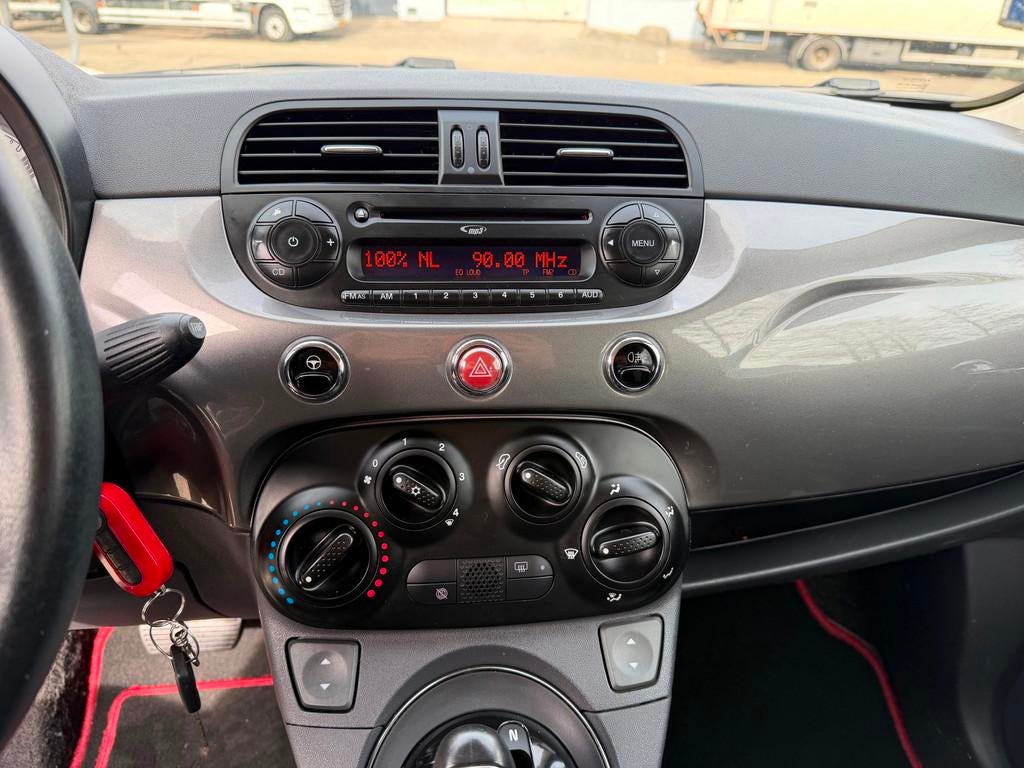 Fiat 500 C 1.2 Lounge!2010!Automaat!Airco!LM. velgen!, Euro 5, Gebruikt, 1242 cc, Cabriolet