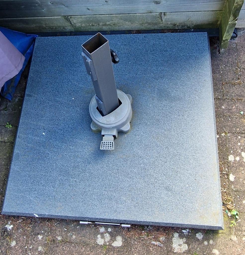 Zware parasolvoet 760x760 mm, Tuin en Terras, Parasols, Gebruikt, Minder dan 1 meter, Ophalen of Verzenden