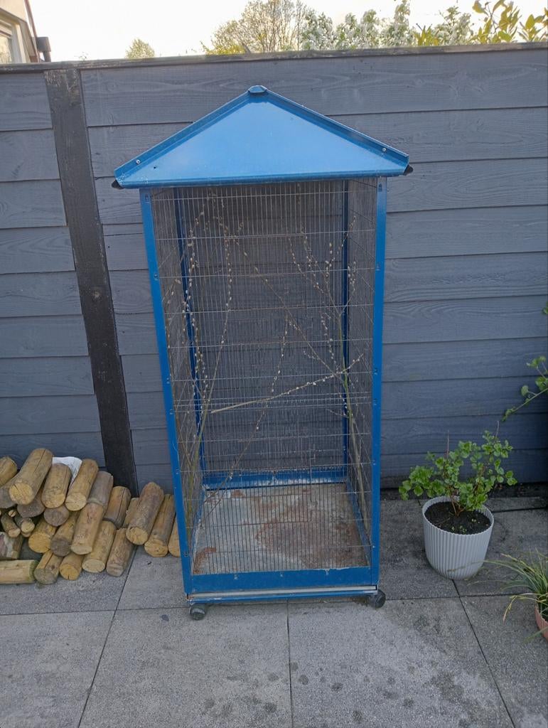 Voliere, Dieren en Toebehoren, Ophalen, Hout, Volière