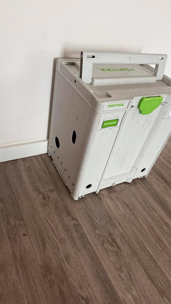 Compressor in Systainer - Compact en Handig!, Doe-het-zelf en Verbouw, Compressors, Nieuw, 6 tot 10 bar, Minder dan 25 liter, Minder dan 200 liter/min