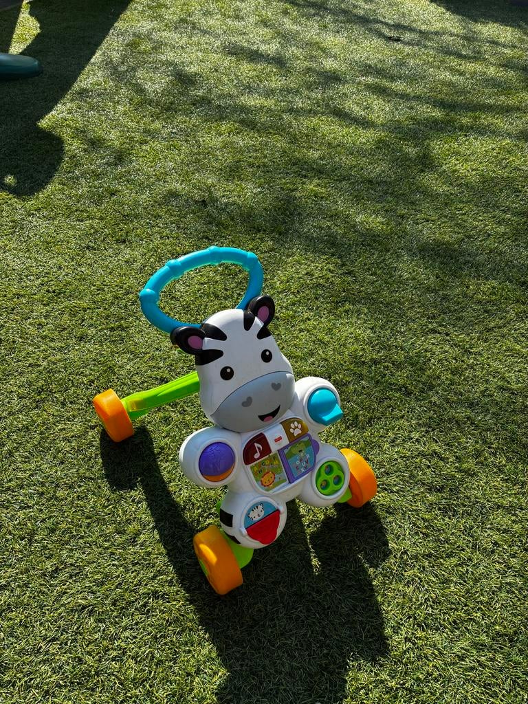 Fisher-Price looprekje zebra, Kinderen en Baby's, Ophalen of Verzenden, Gebruikt, Loopfiets