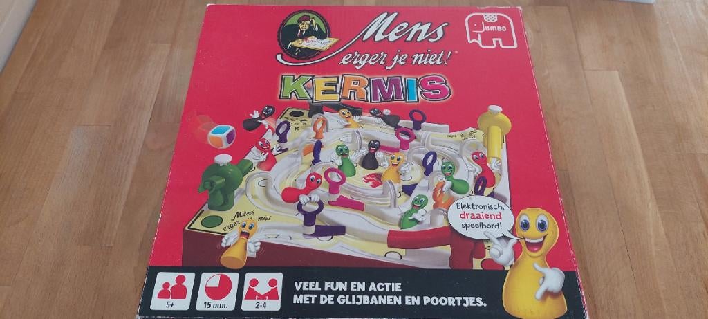 Mens erger je niet kermis van jumbo ., Een of twee spelers, Ophalen of Verzenden, Gebruikt, Jumbo