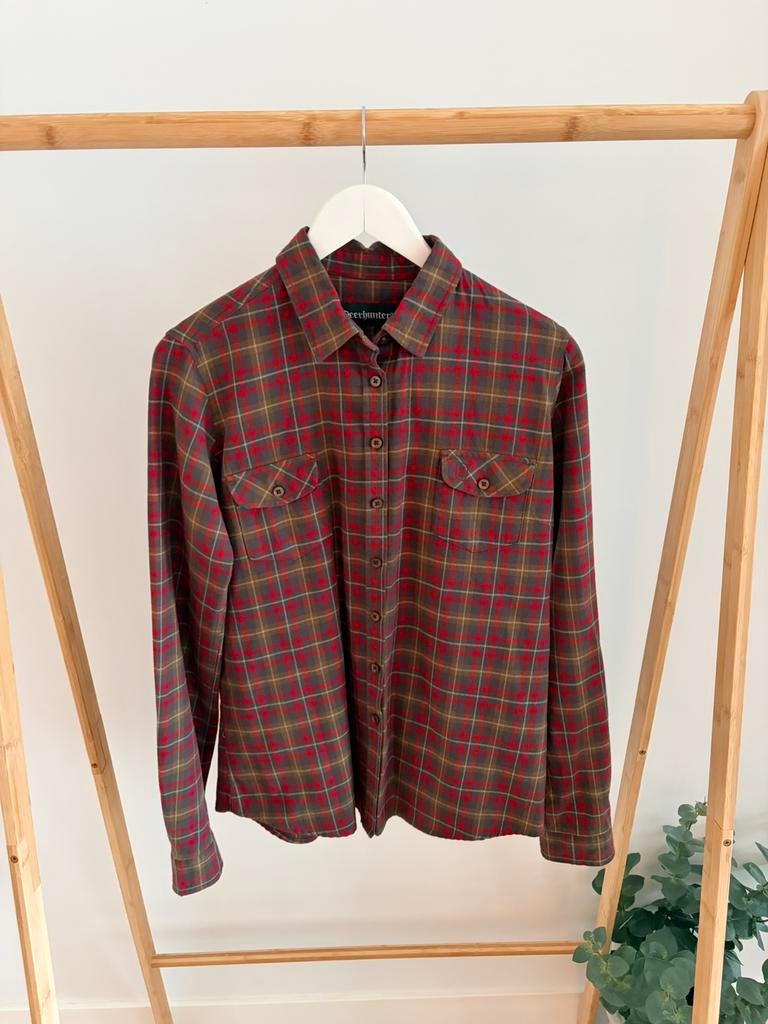Deerhunter jacht blouse ruit maat 40 ZGAN!!!, Kleding | Dames, Maat 38/40 (M), Overige kleuren, Deerhunter, Ophalen of Verzenden