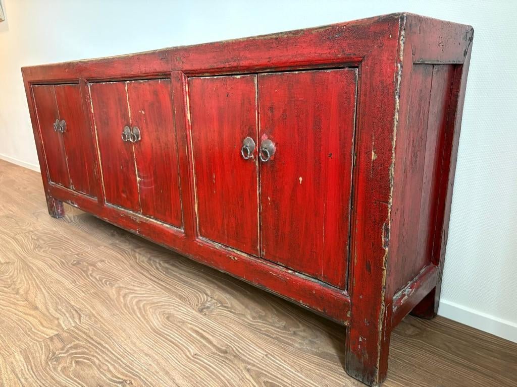 Antiek Uniek Chinees dressoir - Chinese kast, Ophalen
