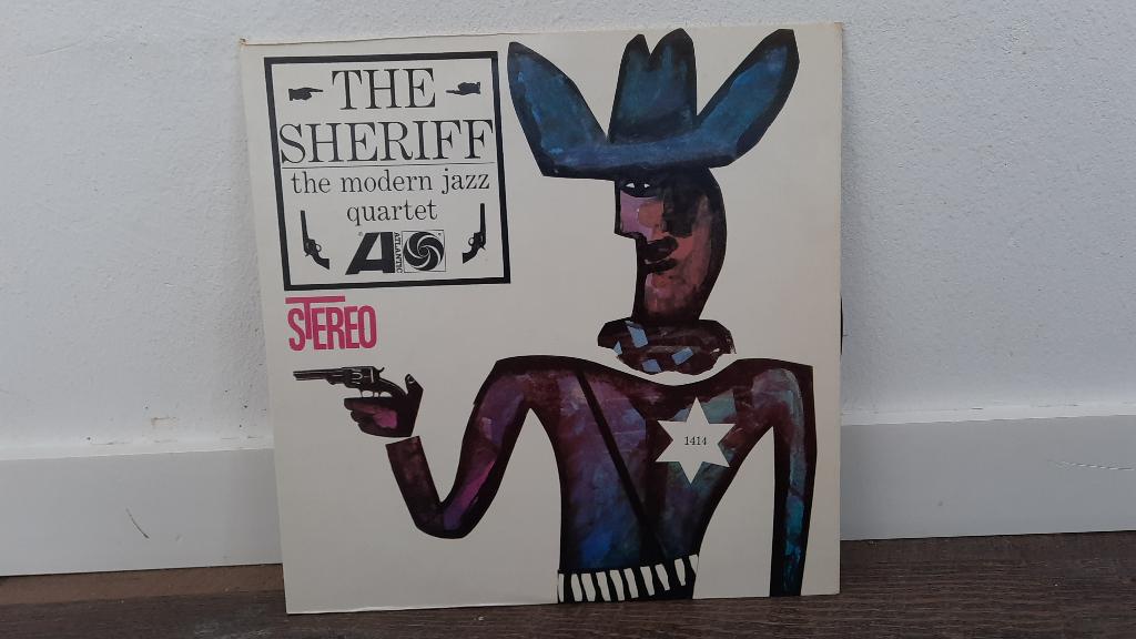The Modern Jazz Quartet – The Sheriff LP Plaat, US Press, Cd's en Dvd's, Vinyl | Jazz en Blues, 1960 tot 1980, Gebruikt, Ophalen of Verzenden