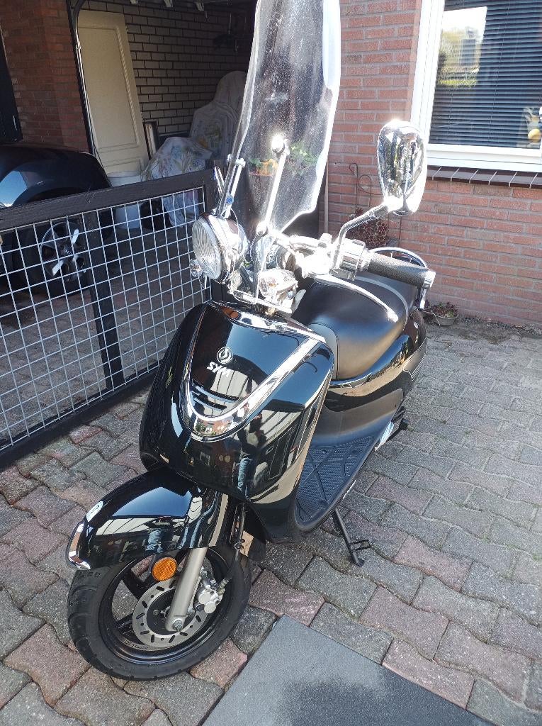 Scooter Sym Allo, Fietsen en Brommers, Scooters | SYM, Ophalen, Allo, Zo goed als nieuw, Benzine