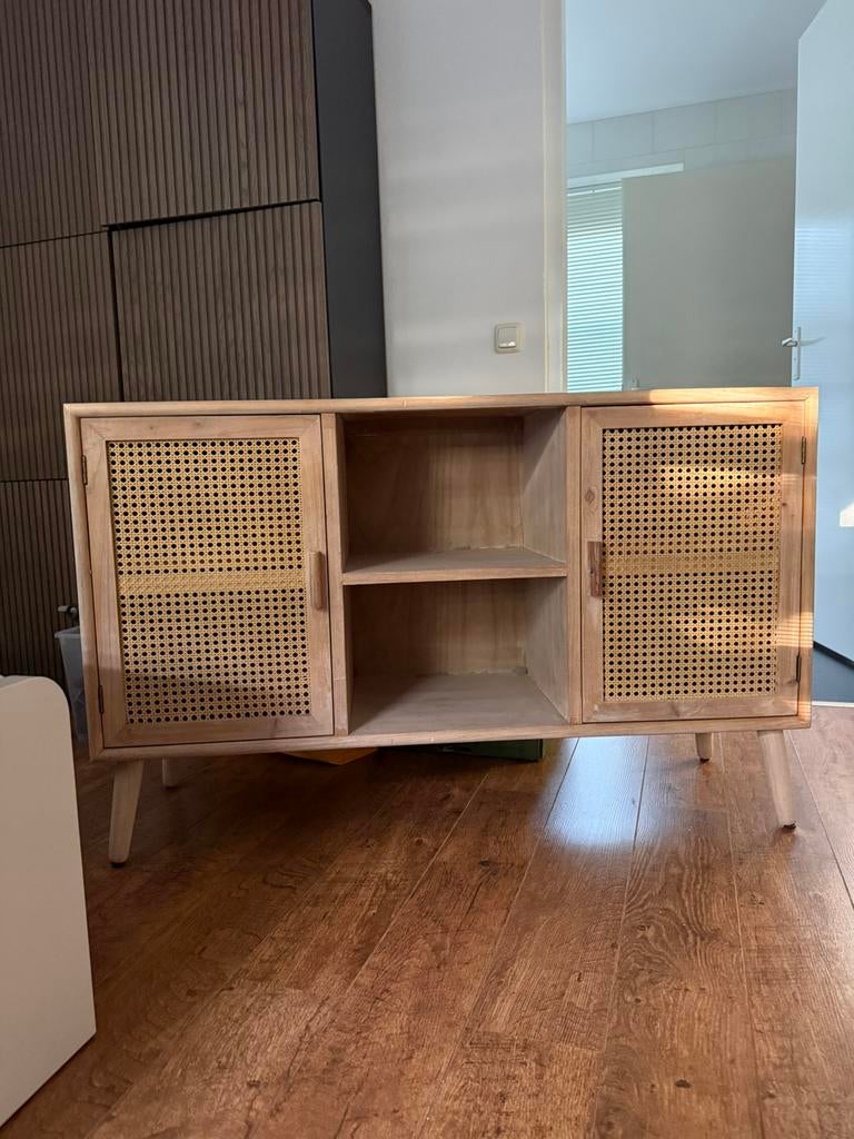 Webbing Java dressoir, Ophalen, Zo goed als nieuw, 25 tot 50 cm, Minder dan 100 cm