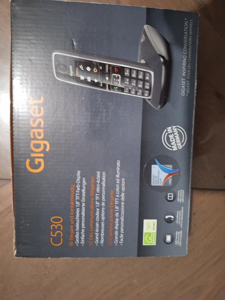 Gigaset C530 draadloze telefoon met basisstation, Telecommunicatie, Vaste telefoons | Handsets en Draadloos, Ophalen of Verzenden
