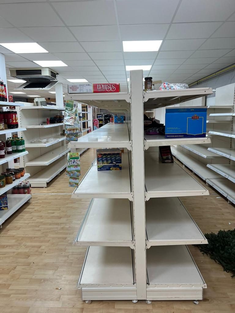 Winkel stelling, Ophalen, Zo goed als nieuw