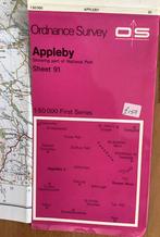 Wandelkaart Appleby nat. Park  nr. 91/OS serie 1:50.000, Boeken, Atlassen en Landkaarten, Gelezen, Verenigd Koninkrijk, Ophalen of Verzenden