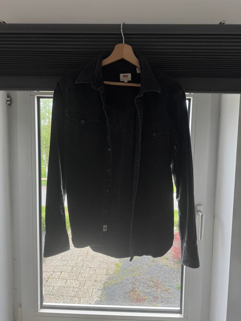 Spijkerblouse Levi’s maat S, Kleding | Heren, Overhemden, Ophalen of Verzenden, Zo goed als nieuw, Zwart